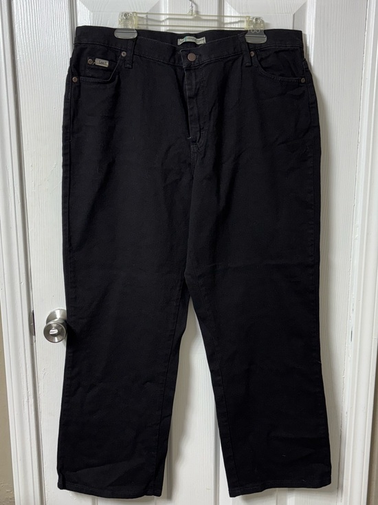 Lee Pants - Lee Woman’s Black Relaxed Jeans